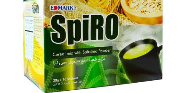 Edmark Spiro شراب سبيرو من مسحوق طحالب سبيرولينا في الإمارات