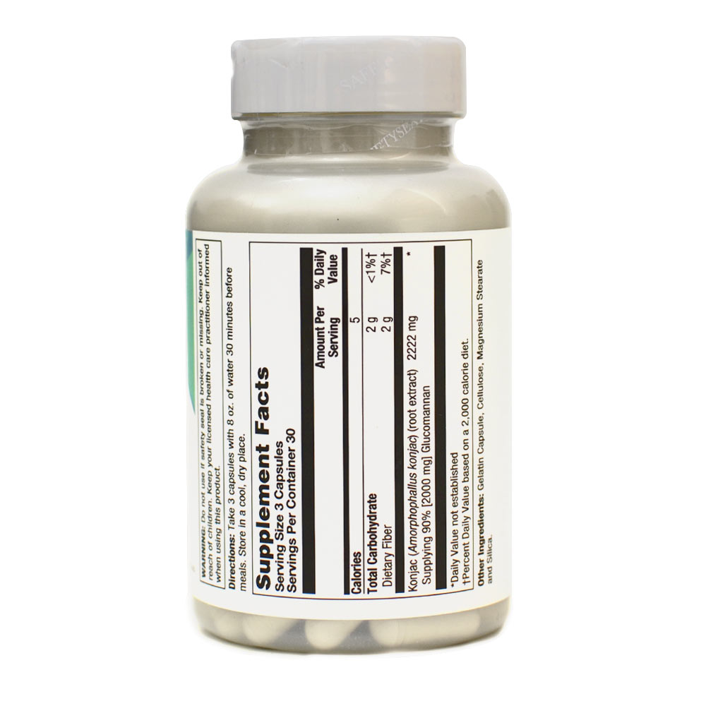 كبسولات جلوكومانان وعشبة الكونجاك (بديل الكبسولة الوردية) كبسولات جلوكومانان وعشبة الكونجاك (بديل الكبسولة الوردية)