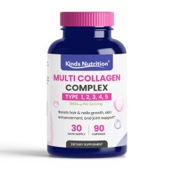 الكولاجين الكامل ذو الخمس أنواع من شركة كايندز نيوتريشن الكولاجين الكامل ذو الخمس أنواع من شركة كايندز نيوتريشن
