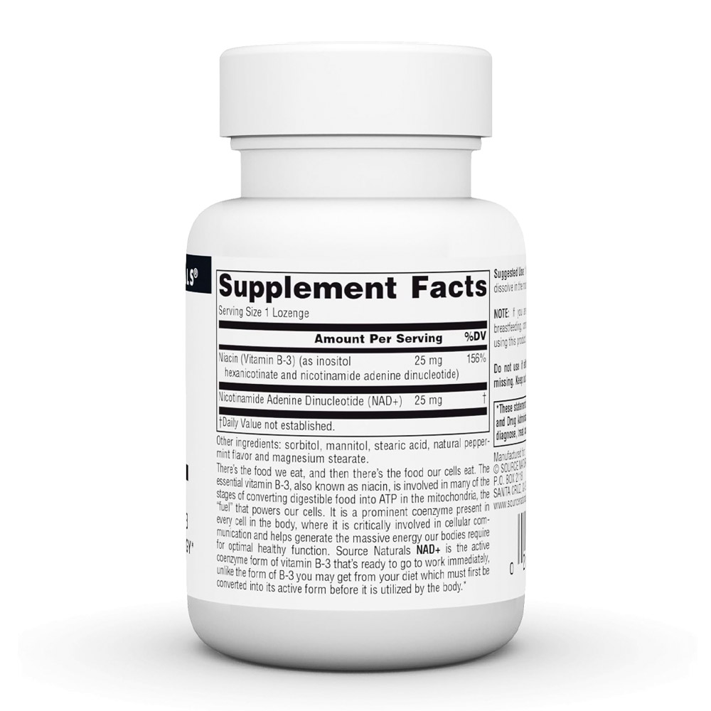 أقراص المص ناد بلس مع فيتامين B3 النشط