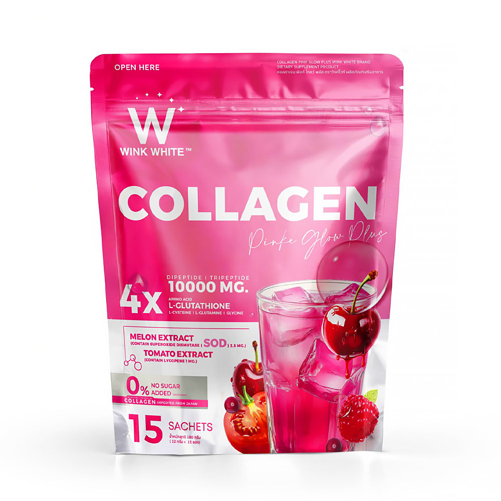 مشروب كولاجين وينك وايت التايلندي مشروب كولاجين وينك وايت التايلندي